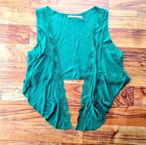 Kimchi Blue Urban Outfitters boho cropped kimono